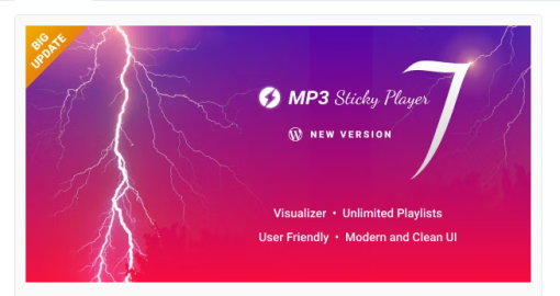 9FAmYWEA MP3 Sticky Player Wordpress Plugin