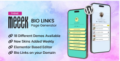 Meeek - Bio Links Builder Theme 2.1.2