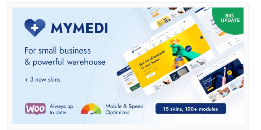 MyMedi E28093 Responsive WooCommerce WordPress Theme