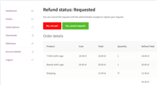 WPDesk E28093 Flexible Refund and Return Order for WooCommerce