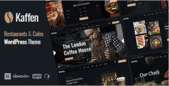 Kaffen - Restaurant & Cafe WordPress Theme