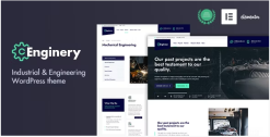 Enginery - Industrial & Engineering WP theme