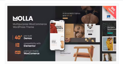 MGh1QLo9 Molla Multi Purpose WooCommerce Theme