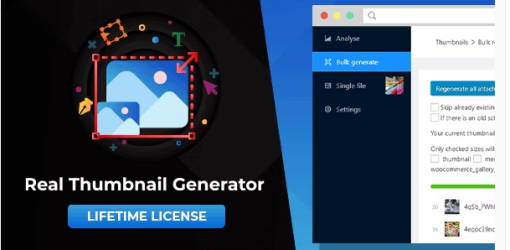 Real Thumbnail Generator Regenerate thumbnails