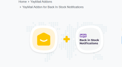 YayMail Addon for Back In Stock Notifications 1.1