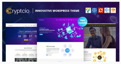 Cryptcio E28093 Innovative WordPress Theme