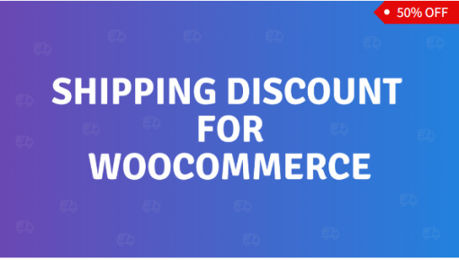 Shipping Discount for WooCommerce