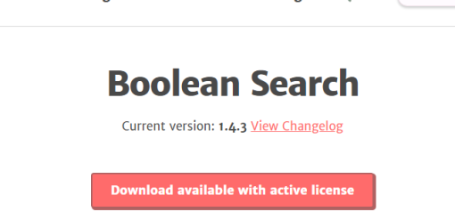 SearchWP Boolean Query