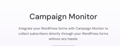 Everest Forms – Campaign Monitor 1.0.2