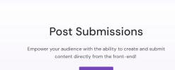 Everest Forms – Post Submissions 1.0.7