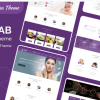 Spa Lab Beauty Salon Theme