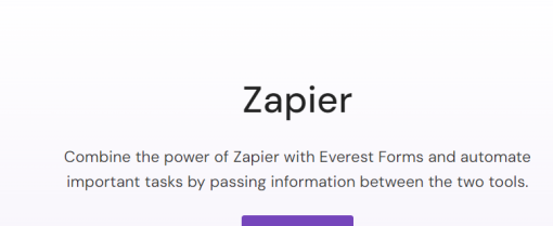 Everest Forms E28093 Zapier