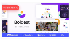 Boldest - Consulting and Marketing Agency WordPress Theme 1.1.3