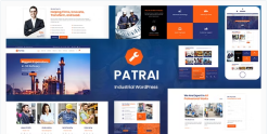 Patrai Industry - Industrial WordPress Theme 2.5