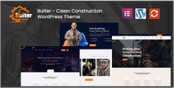 Bulter - Clean Construction WordPress Theme 1.0.7