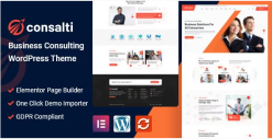 Consalti - Consultancy & Business WordPress Theme 1.0.3