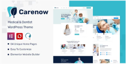 Carenow – Medical & Dentist WordPress Theme 1.1.6