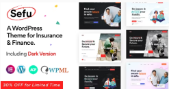 Sefu - Insurance & Finance WordPress Theme 1.3.0