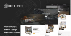 Retirio - Architecture and Interior WordPress Theme 1.1.1