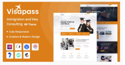 Visapass – Immigration Consulting WordPress Theme + RTL 1.1.0