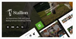 Stallion - An Equestrian Club and Horse Riding School WordPess Theme 1.14