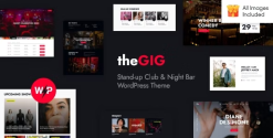 The Gig - Stand-up Club & Night Bar WordPress Theme 1.15