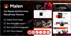 Malen - Car Service & Repair WordPress Theme
