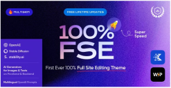 Alright - Full Site Editing Business WordPress Theme 1.3