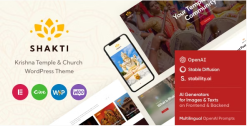 Shakti - Krishna Temple & Church WordPress Theme 1.13
