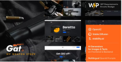 Gat - Gun & Weapon Store WordPress Theme 1.16