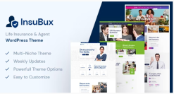 Insubux - Insurance Company WordPress Theme 1.0.6