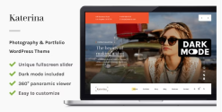 Katerina - Photography & Portfolio WordPress Theme 1.0