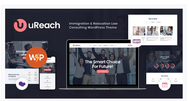 uReach | Immigration & Relocation Law Consulting WordPress Theme