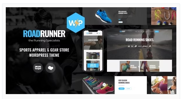Run Gran | Sports Apparel & Gear Store WordPress Theme