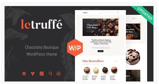 Le Truffe | Chocolate Sweets & Candy Store WordPress Theme