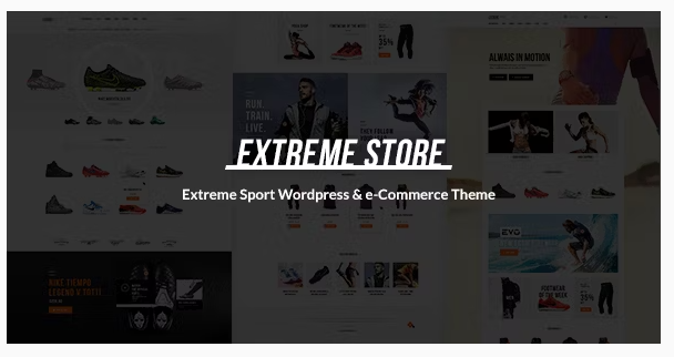 Extreme | Sports Clothing & Equipment Store WordPress Theme 1.5.8