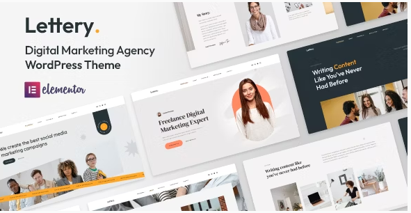 Lettery - Digital Marketing Agency WordPress Theme 1.1.7