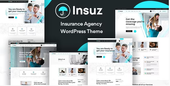 Insuz - Insurance Company WordPress Theme