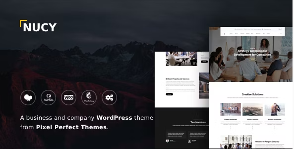 Nucy - Business & Company WordPress Theme 1.5.0