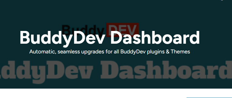BuddyDev – Dashboard 1.0.5