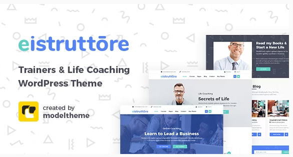 Eistruttore - Speaker and Life Coach WordPress Theme 1.0