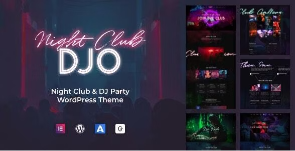 DJO - Night Club and DJ WordPress 1.1.2