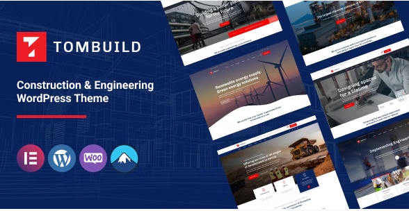Tombuild – Construction & Engineering WordPress Theme 1.0.8