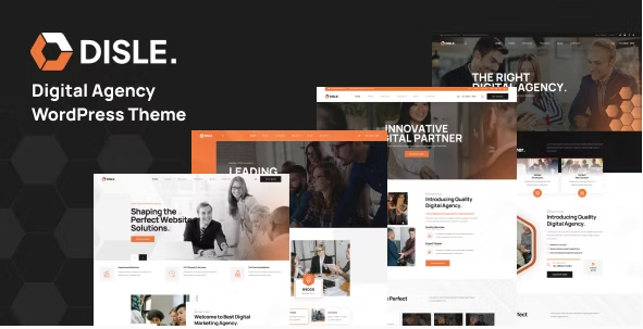 Disle - Digital Agency WordPress Theme 1.1.5