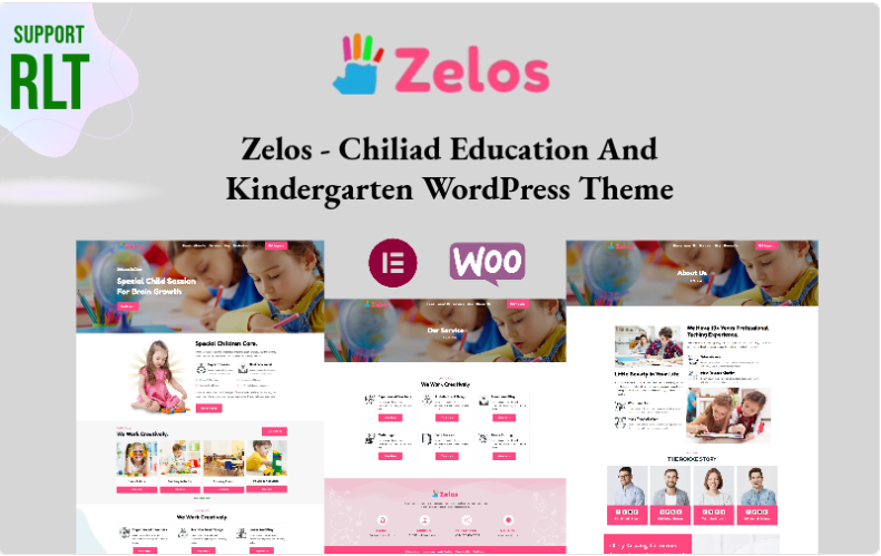 Zelos - Chiliad Education And Kindergarten WordPress Theme