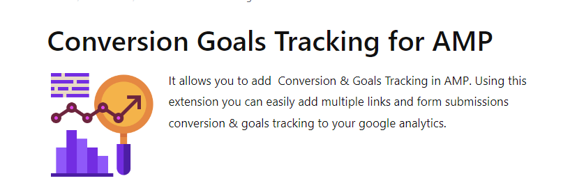 Conversion Goals Tracking for AMP 1.0.0