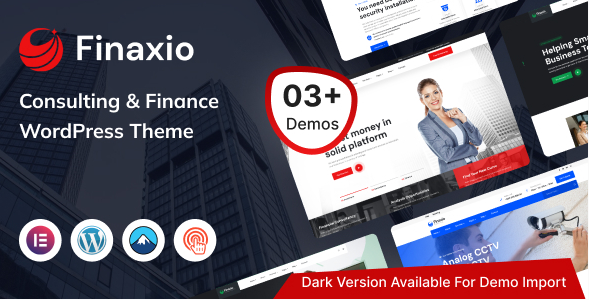 Elementor - Consulting & Finance WordPress Theme 1.0