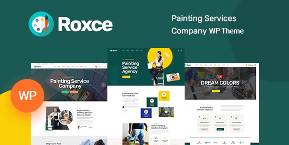 Roxce - Painting Services WordPress Theme + RTL
