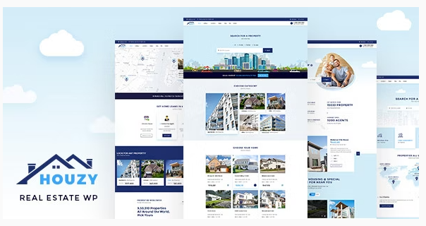 Houzy - Real Estate WordPress
