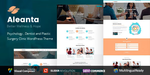 Aleanta - Psychology Consulting Theme